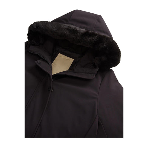 Woolrich Parka Parka Donna Firth con pelliccia Nero A24 - WOOLRICHCFWWOU1017FRUT3496 - 100 - XS - Francavilla Moda